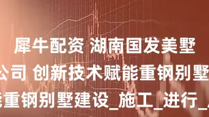 犀牛配资 湖南国发美墅建筑有限公司 创新技术赋能重钢别墅建设_施工_进行_质量